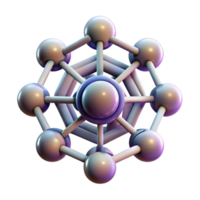 dramatic creative Nanotechnology Structure Abstract Design Isolated Element exclusive png