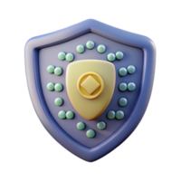wonderful creative Network Security Shield with Binary Code Isolated high quality png