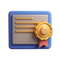 impressive rustic Online Course Certificate with Gold Seal Cutout high resolution png