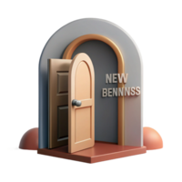 beautiful classic Open Doorway New Beginnings Cutout high quality png