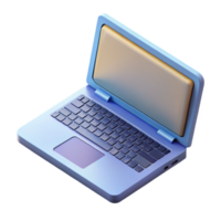 extraordinary abstract Open Laptop Top View Transparent Element premium png