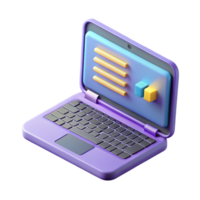 elegant rustic Open Laptop with Code on Screen Transparent Background Cutout high quality png