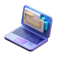 beautiful rustic Open Laptop with Code on Screen Transparent Background Cutout premium png