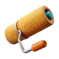 extraordinary artistic Paint Roller Foam Texture Close Up Cutout png