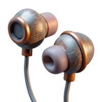 extraordinary traditional Pair of Earbuds with Wire Isolated high resolution png