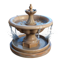 impressive modern Park Fountain Water Splash Transparent Background original png