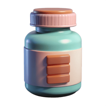 außergewöhnlich minimalistisch Pille Flasche Rezept Etikette transparent Hintergrund ausgeschnitten detailliert png