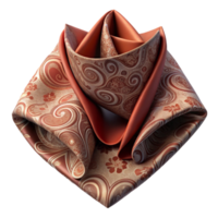wonderful minimalist Pocket Square Silk Paisley Print Folded Cutout original png