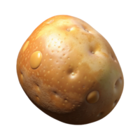 serene creative Potato Whole Vegetable Isolated authentic png