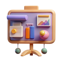 dramatic modern Presentation with Slides and Images Transparent Background authentic png