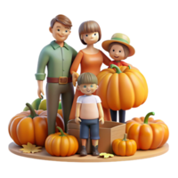 wonderful traditional Pumpkin Patch Visit Family Fun Cutout high quality png