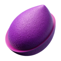 wonderful rustic Purple Makeup Sponge Isolated on Transparent Background high quality png