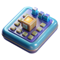 serene rustic Quantum Computer Performing Calculations Transparent Background exclusive png