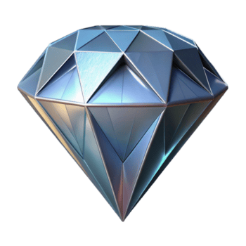 lindo tradicional realista diamante pedra preciosa isolado genuíno png