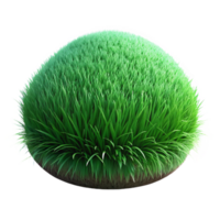 vibrant abstract Realistic Green Grass with Transparent Background premium png