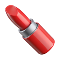 elegant minimalist Realistic Red Lipstick Isolated Transparent Background high resolution png