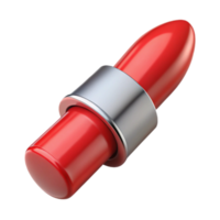 vibrant classic Realistic Red Lipstick Isolated Transparent Background professional png