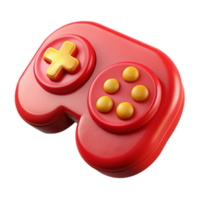 dramatic creative Red Controller Buttons Isolated Element detailed png