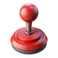 extraordinary modern Red Joystick Cutout Isolated on Transparent Background png