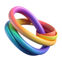 elegant classic Resistance Bands Loop Set Multicolor Isolated genuine png