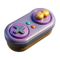 vibrante rústico retro jogos controlador lado Visão isolado Prêmio png