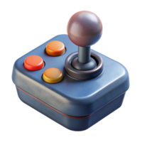 elegante rústico retro jogos controlador lado Visão isolado detalhado png