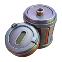 stunning traditional Robot Vacuum Empty Dustbin Isolated exclusive png
