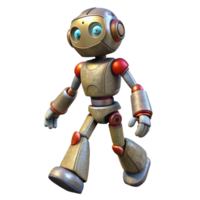 elegant classic Robot Walking Forward Animation Sequence Cutout original png
