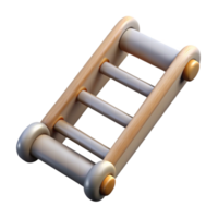 stunning abstract Rolling Ladder Extended Isolated Element authentic png