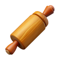 elegant creative Rolling Pin Cutout Side View high quality png