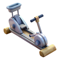 beautiful minimalist Rowing Machine Water Resistance Transparent Background high quality png