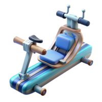 extraordinary artistic Rowing Machine Water Resistance Transparent Background high quality png