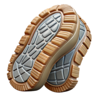 magnificent abstract Running Shoes Bottom View Isolated Element premium png