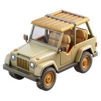 magnificent traditional Safari Jeep Open Top Transparent genuine png