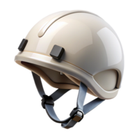 impressive rustic Safety Helmet White with Chin Strap Isolated authentic png