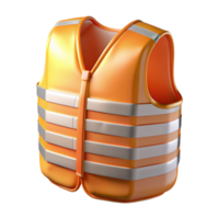 wonderful creative Safety Vest Reflective Stripes Transparent Background high resolution png