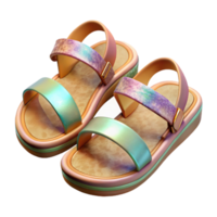 serene traditional Sandals Flip Flops Transparent Background authentic png