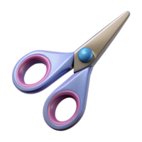 impressive abstract Scissors Angled View Isolated authentic png