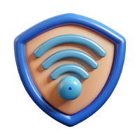 extraordinary traditional Secure Wireless Network Icon with Wi-fi Symbol and Lock Isolated on White high quality png