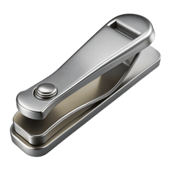 atemberaubend kreativ Silber Nagel Haarschneidemaschinen isoliert auf transparent hoch Auflösung png