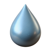 vibrant artistic Single Tear Drop Isolated Element premium png