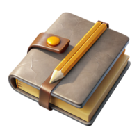 extraordinary modern Sketchbook with Pencil Drawings Isolated with Realistic Paper Texture high quality png