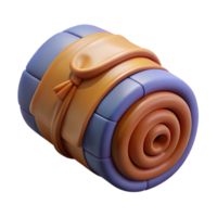 wonderful modern Sleeping Bag Rolled Up View Transparent authentic png