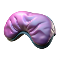 impressive abstract Sleeping Mask Cutout with Silk Texture high quality png