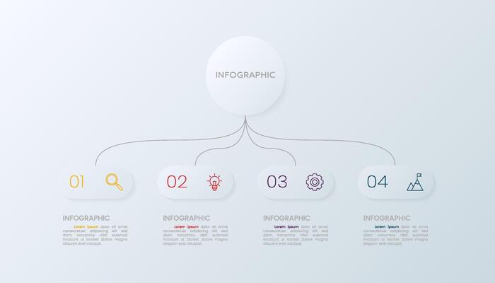 4 option infographic
