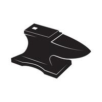 Anvil for Blacksmith Illustration Symbol design vector
