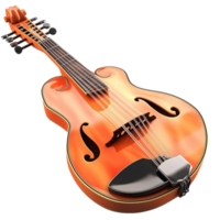 wooden mandolin with a glossy finish and craftsmanship png