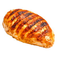 Grilled Chicken Breast with Perfect Grill Marks and Juicy Texture png