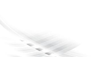 Abstract white and gray color, modern design stripes background with geometric shape and straight lines illustration. vector