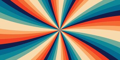 Soft Color Spiral With Cream Background vector